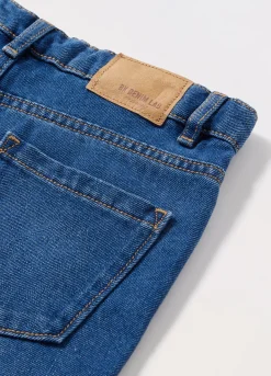 Blukids Pantaloni in denim di misto cotone ragazza- Jeans