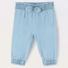 Blukids Pantaloni in mista lyocell neonata- Pantaloni