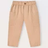 Blukids Pantaloni in misto lino neonato- Pantaloni