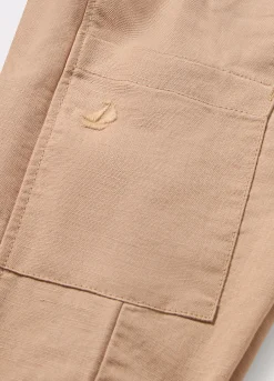 Blukids Pantaloni in misto lino neonato- Pantaloni
