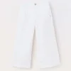 Blukids Pantaloni in twill di cotone stretch bambina- Pantaloni
