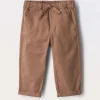 Blukids Pantaloni in twill di puro cotone neonato- Pantaloni