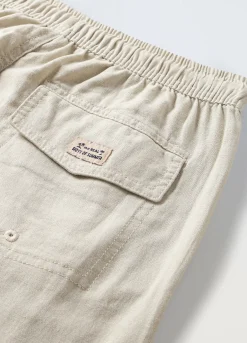 Blukids Pantaloni lunghi in misto lino ragazzo- Pantaloni