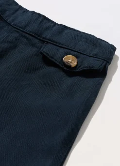 Blukids Pantaloni palazzo in twill bambina- Pantaloni