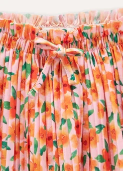Blukids Pantaloni palazzo plissettati bambina- Pantaloni