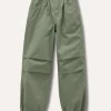Blukids Pantaloni parachute in puro cotone ragazza- Pantaloni