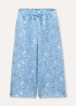 Blukids Pantaloni wide leg bambina- Pantaloni