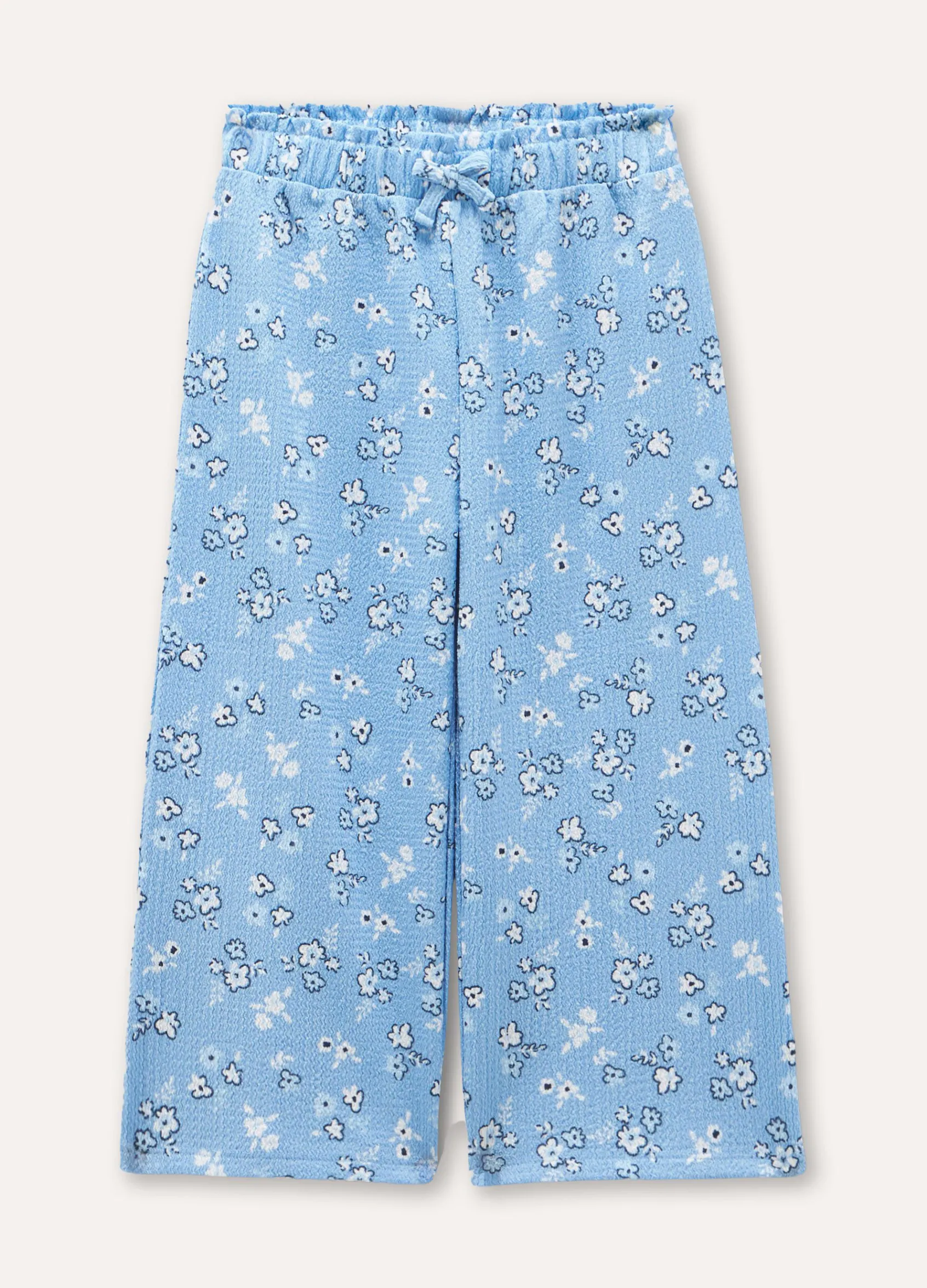 Blukids Pantaloni wide leg bambina- Pantaloni