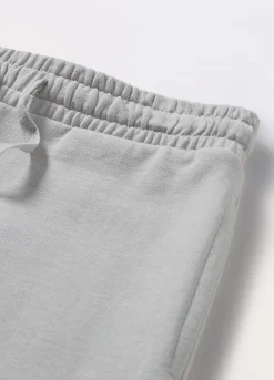 Blukids Pantaloni wide leg in french terry di puro cotone ragazza- Pantaloni