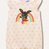 Blukids Pigiama a pagliaccetto in puro cotone neonata- Pigiami