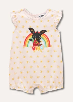 Blukids Pigiama a pagliaccetto in puro cotone neonata- Pigiami