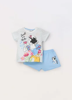 Blukids Pigiama corto in jersey di puro cotone bambina- Pigiami