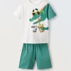 Blukids Pigiama corto in puro cotone bambino-Bambino Pigiami