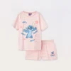 Blukids Pigiama corto in puro cotone ragazza- Pigiami