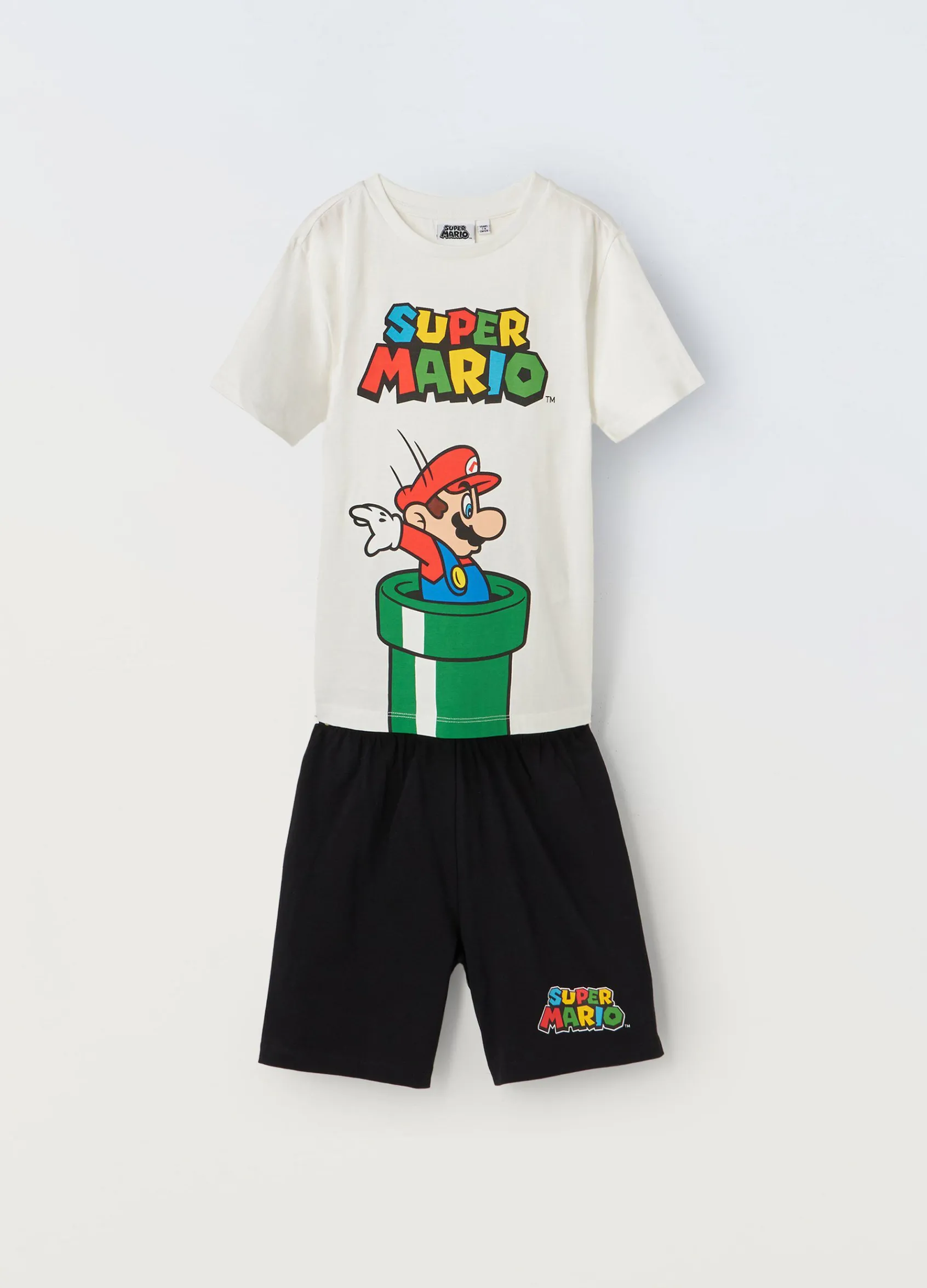 Blukids Pigiama corto in puro cotone bambino-Bambino Pigiami