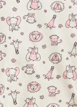 Blukids Pigiama corto in puro cotone neonata- Pigiami