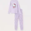 Blukids Pigiama lungo in jersey di puro cotone bambina- Pigiami
