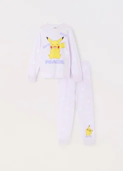 Blukids Pigiama lungo in jersey di puro cotone bambina- Pigiami