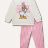 Blukids Pigiama lungo in puro cotone neonata- Pigiami