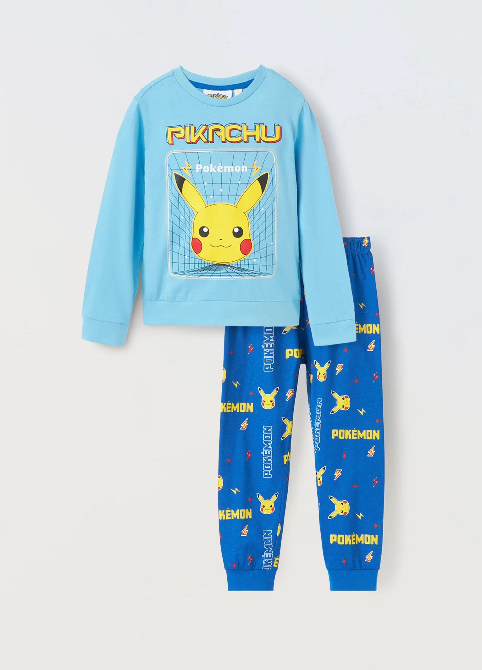Blukids Pigiama lungo in puro cotone bambino-Bambino Pigiami