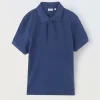 Blukids Polo a maniche corte in puro cotone ragazzo- T-shirt