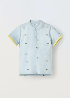 Blukids Polo in cotone stretch bambino-Bambino T-shirt