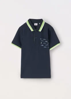 Blukids Polo in Piquet di puro cotone bambino-Bambino T-shirt