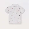 Blukids Polo in puro cotone Piquet neonato- T-shirt