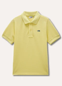 Blukids Polo in puro cotone piquet bambino-Bambino T-shirt