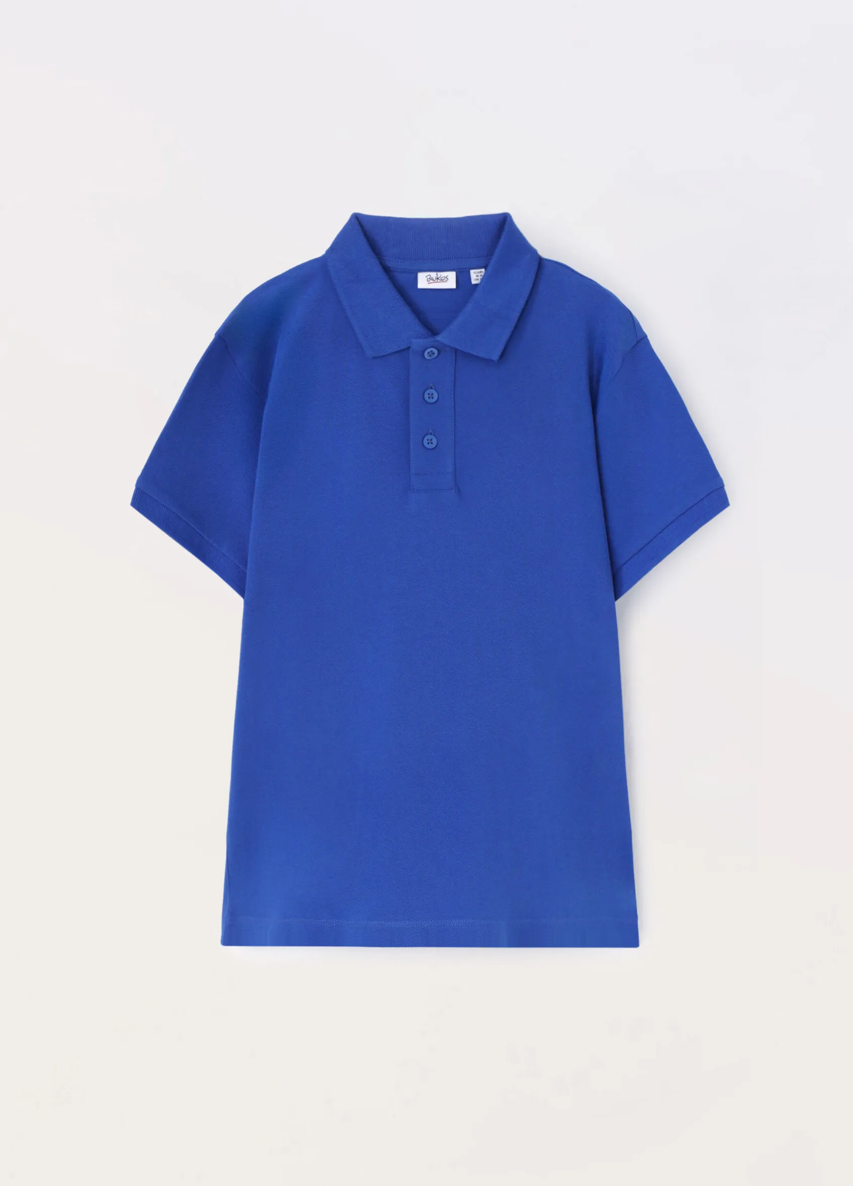 Blukids Polo in puro cotone Piquet ragazzo- T-shirt