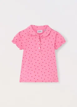 Blukids Polo in puro cotone Piquet neonata- T-shirt