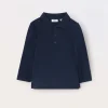 Blukids Polo in puro cotone Piquet neonato- T-shirt