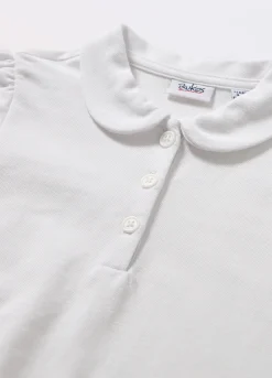 Blukids Polo in puro cotone Piquet bambina- T-shirt