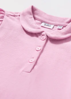 Blukids Polo in puro cotone Piquet bambina- T-shirt