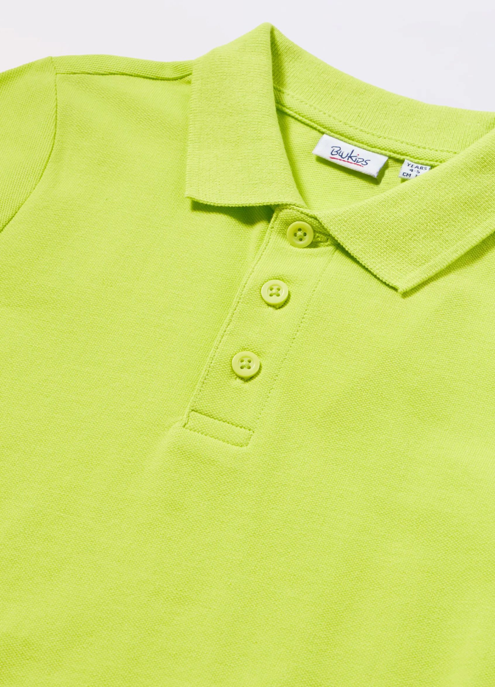 Blukids Polo in puro cotone Piquet bambino-Bambino T-shirt