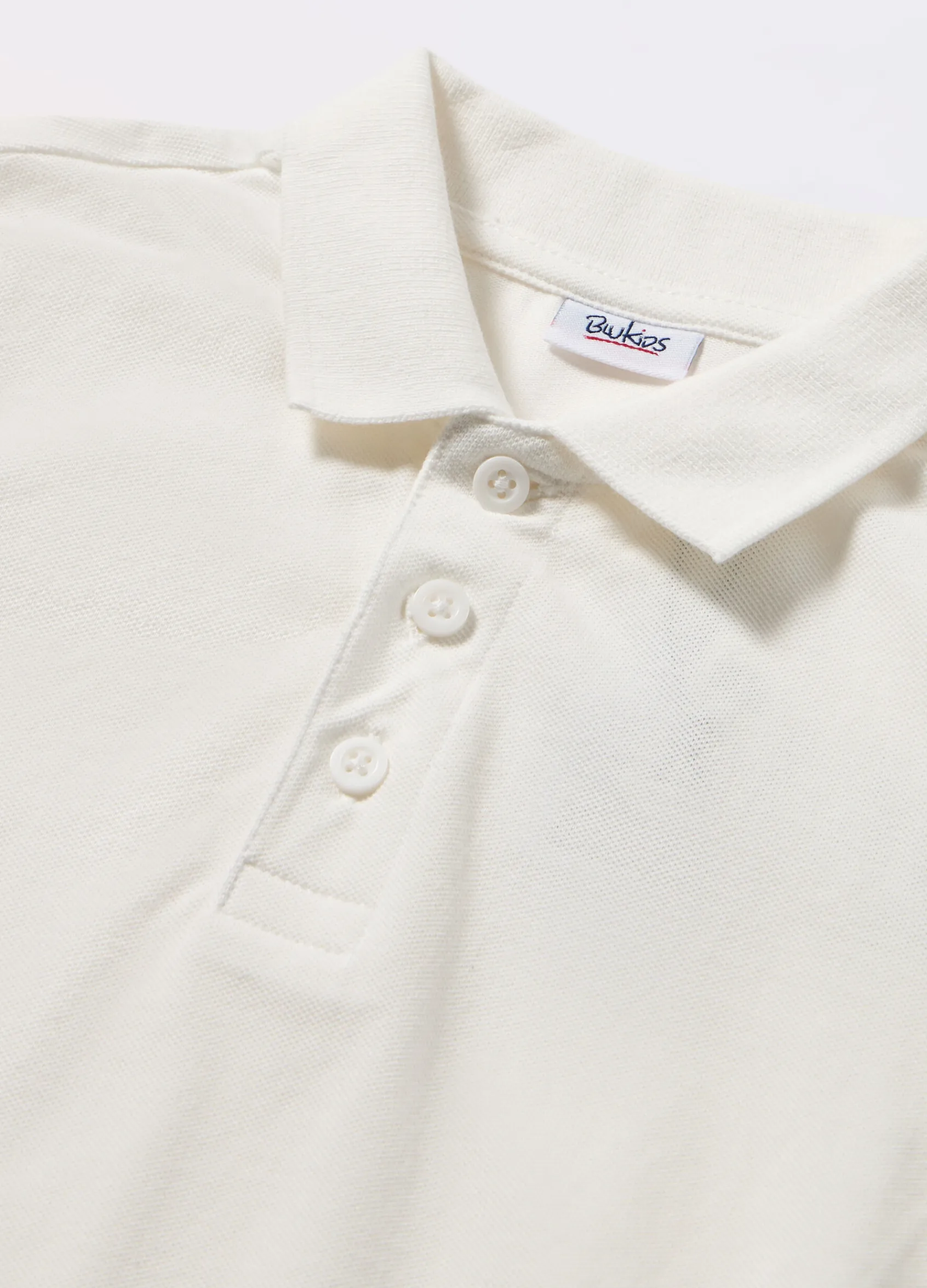Blukids Polo in puro cotone Piquet bambino-Bambino T-shirt