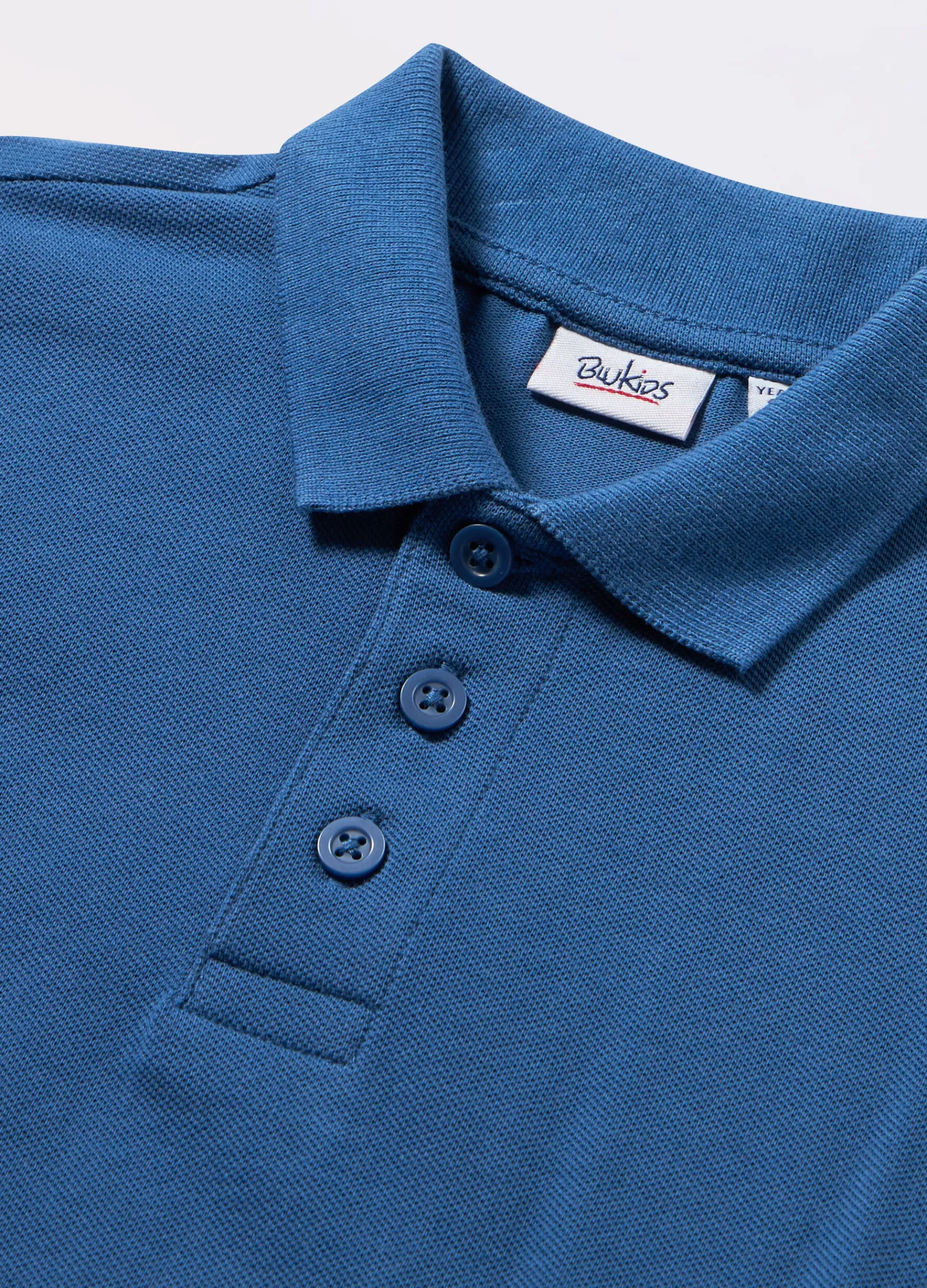 Blukids Polo in puro cotone Piquet bambino-Bambino T-shirt
