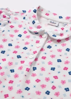 Blukids Polo in puro cotone Piquet bambina- T-shirt