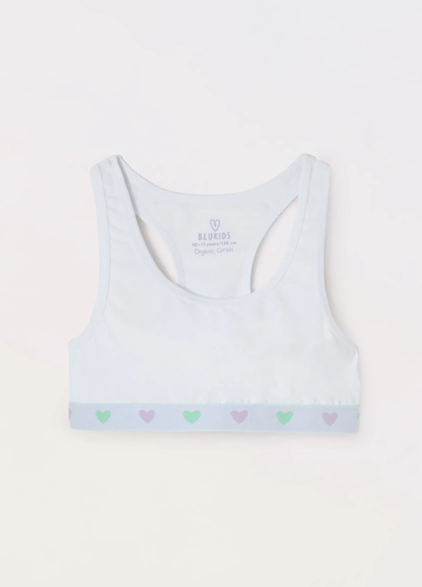 Blukids Reggiseno sportivo in cotone stretch- Intimo
