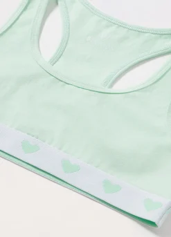 Blukids Reggiseno sportivo in cotone stretch- Intimo