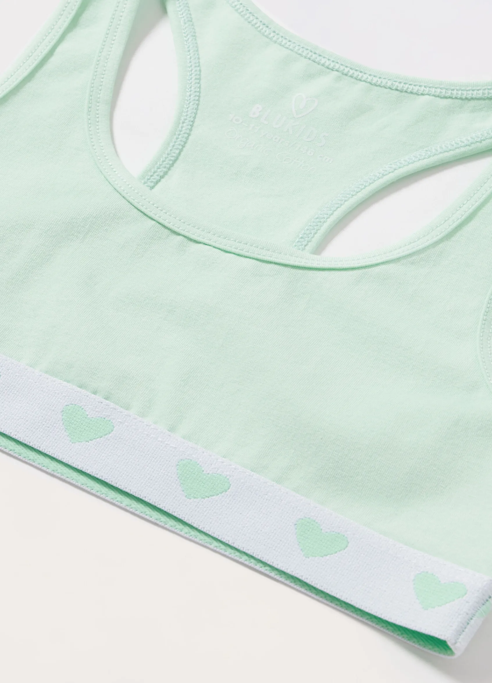 Blukids Reggiseno sportivo in cotone stretch- Intimo