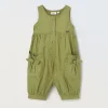 Blukids Salopette in puro lyocell neonata- Completini