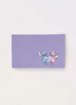 Blukids Scaldacollo Stitch&Angel in french terry stretch neonata- Accessori
