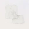 Blukids Set in jersey di cotone stretch neonata- Completini