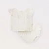 Blukids Set in puro cotone sangallo neonata- Completini