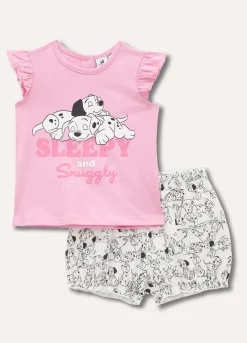 Blukids Set pigiama corto Disney in puro cotone neonata- Pigiami