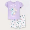 Blukids Set pigiama corto in jersey di puro cotone neonata- Pigiami