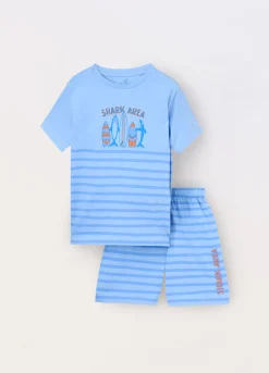 Blukids Set pigiama corto in puro cotone bambino-Bambino Pigiami