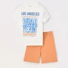 Blukids Set pigiama corto in puro cotone bambino-Bambino Pigiami