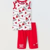 Blukids Set pigiama corto NBA in puro cotone ragazzo- Pigiami
